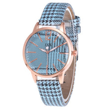 Load image into Gallery viewer, Leather Analog Quartz Wrist Watch Clock