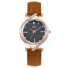 Load image into Gallery viewer, 2019 New Quartz Leather Wristwatches Clock