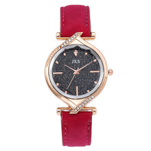 Load image into Gallery viewer, 2019 New Quartz Leather Wristwatches Clock