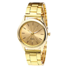 Load image into Gallery viewer, Women Rose Gold Silver Clock