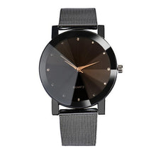 Load image into Gallery viewer, Stainless Steel Analog Quartz Wrist Watch Womens Clock