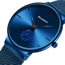 Load image into Gallery viewer, For Men Steel Slim Mesh Clock
