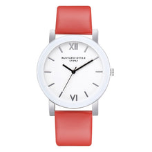 Load image into Gallery viewer, Leather Band Watch Analog Wrist Watch